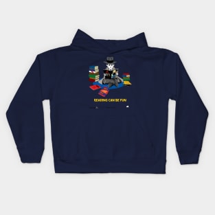 Little Ian- Reading CAN Be Fun Kids Hoodie